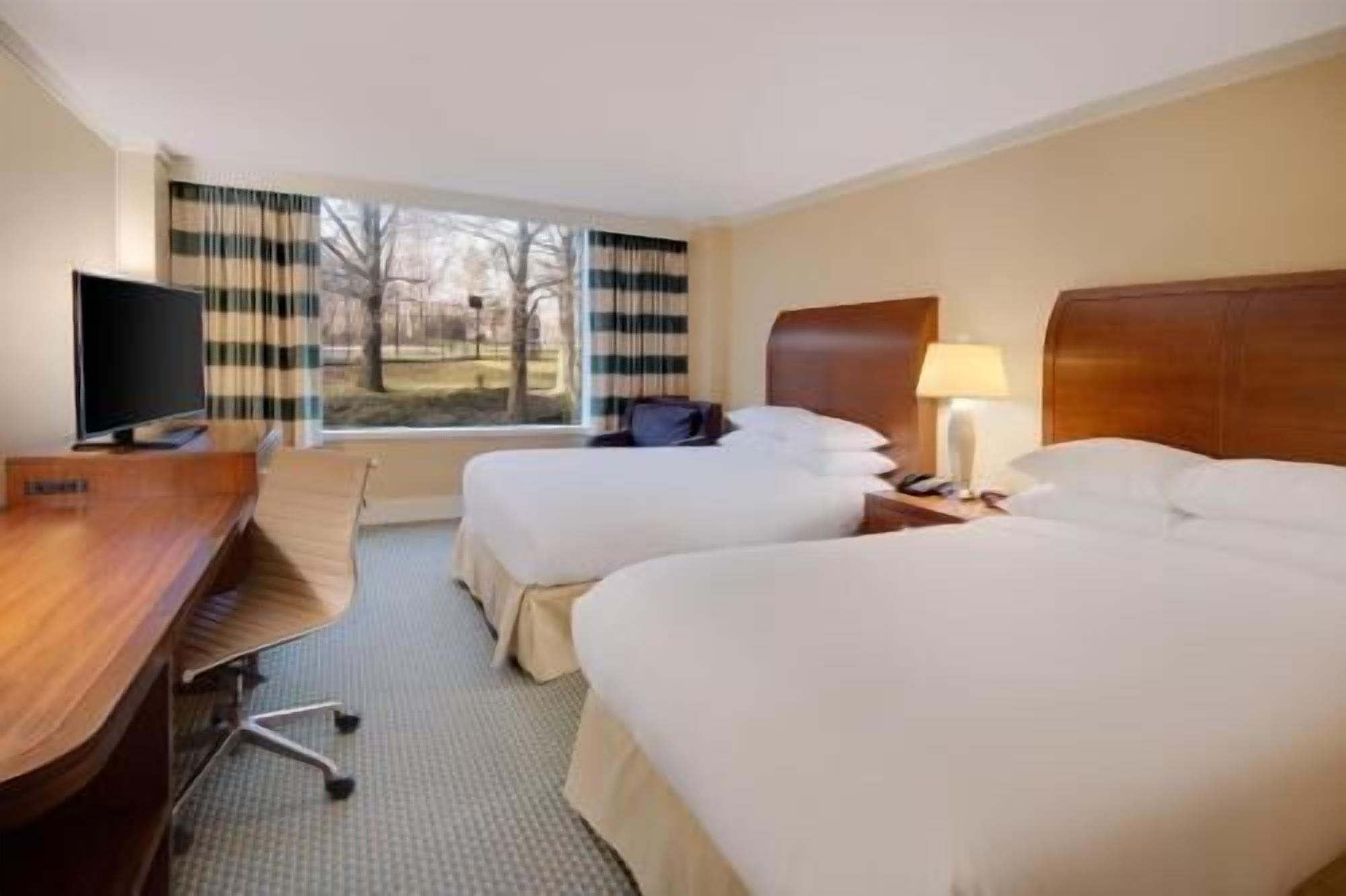 Premium bedding, pillow-top beds, in-room safe, desk