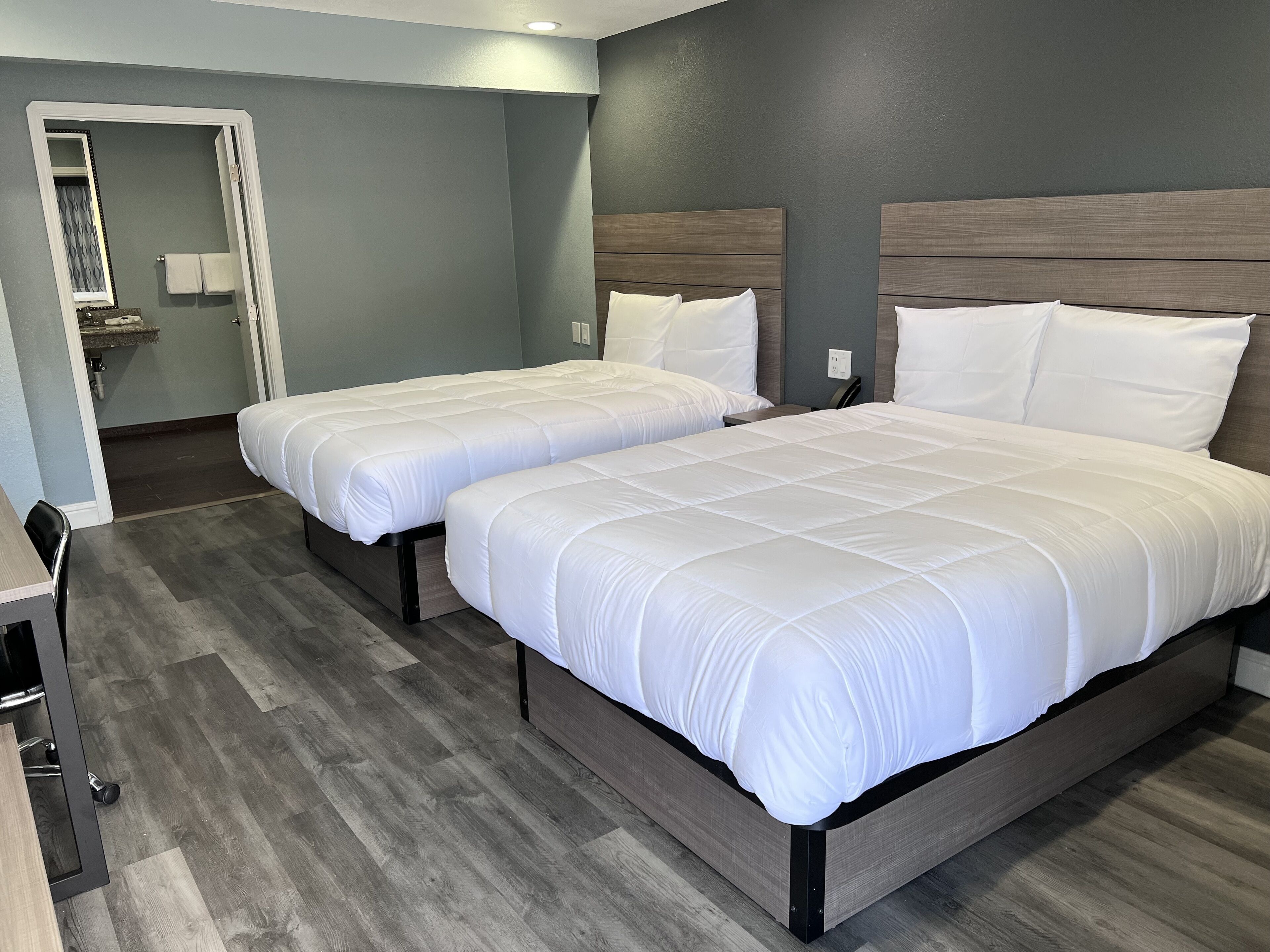 Desk, iron/ironing board, free WiFi, bed sheets