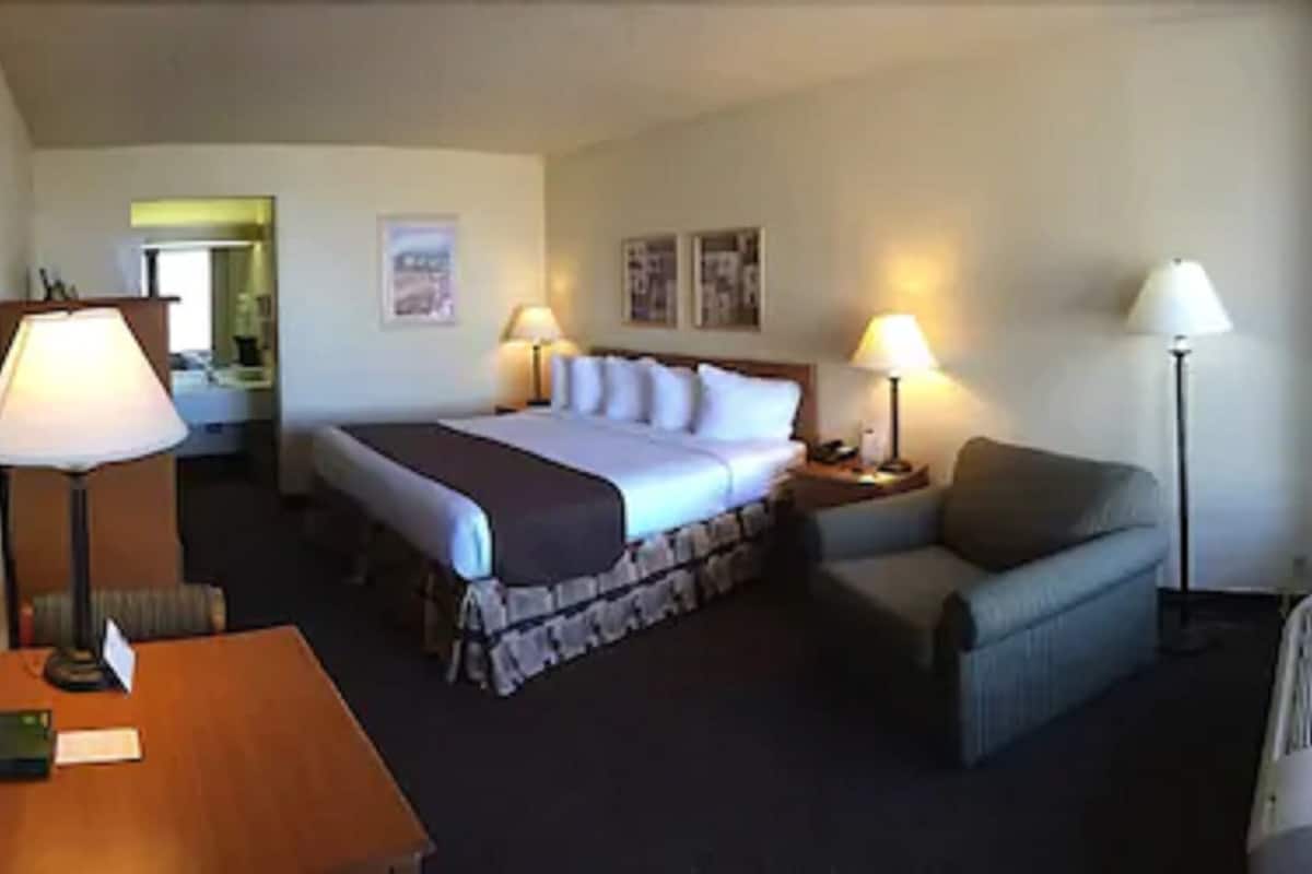 standard room, 1 king bed | desk, iron/ironing board, free wifi, bed sheets