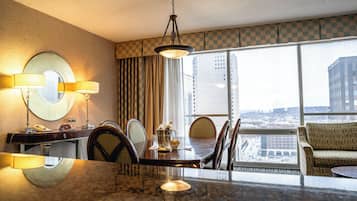 In-room safe, desk, blackout drapes, iron/ironing board