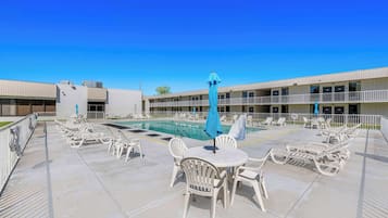 Seasonal outdoor pool