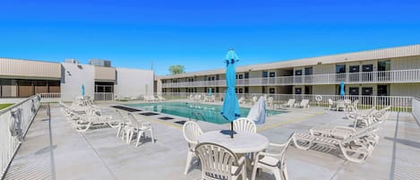 Seasonal outdoor pool