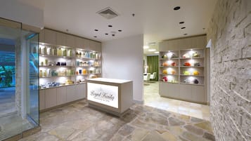 Behandlungsräume für Paare, Körperbehandlungen, Aromatherapie