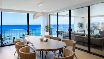 Suite, 1 Bedroom, Balcony | Living area | 37-inch flat-screen TV with satellite channels, Smart TV, Netflix