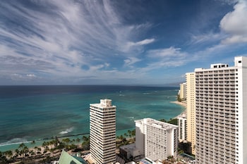 Beach/ocean view at Waikiki Beach Marriott Resort & Spa