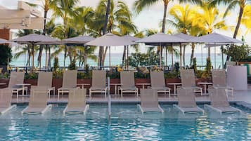 2 outdoor pools, open 7:00 AM to 10:00 PM, cabanas (surcharge)