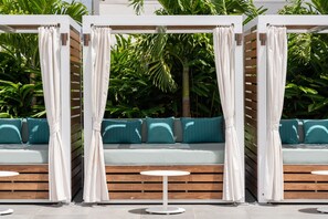 2 outdoor pools, open 7:00 AM to 10:00 PM, cabanas (surcharge)