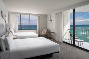 Pillowtop beds, in-room safe, desk, laptop workspace