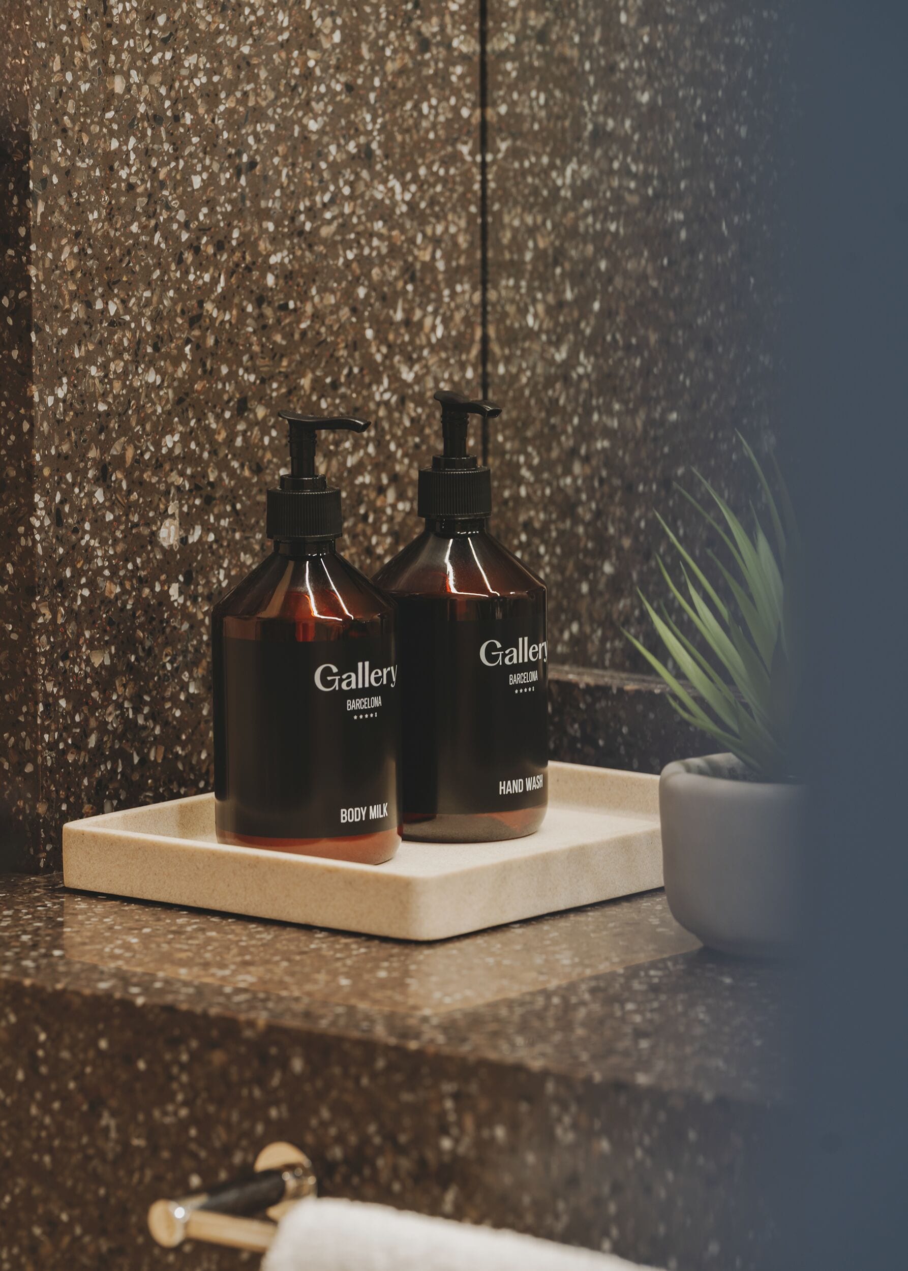 deluxe room | bathroom | designer toiletries, hair dryer, slippers, bidet