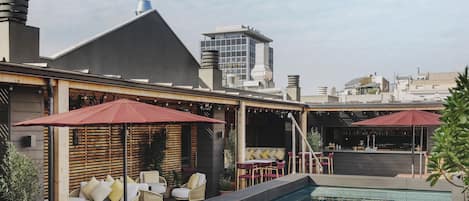 Terrasse sur le toit