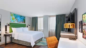 1 bedroom, premium bedding, in-room safe, desk