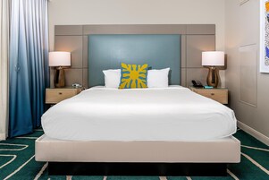 1 개의 침실, 고급 침구, 오리/거위털 이불, 필로우탑 침대