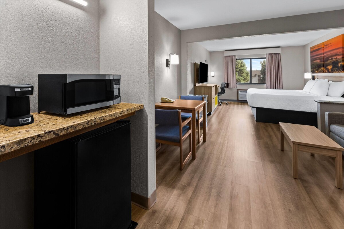 Studio Suite, 1 King Bed, Non Smoking | In-room safe, desk, cribs (surcharge), rollaway beds (surcharge)
