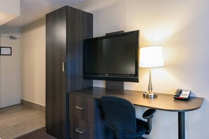 Desk, iron/ironing board, free cribs/infant beds, free WiFi