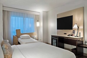 Premium bedding, pillowtop beds, in-room safe, individually decorated