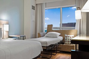 Premium bedding, pillow-top beds, in-room safe, individually decorated