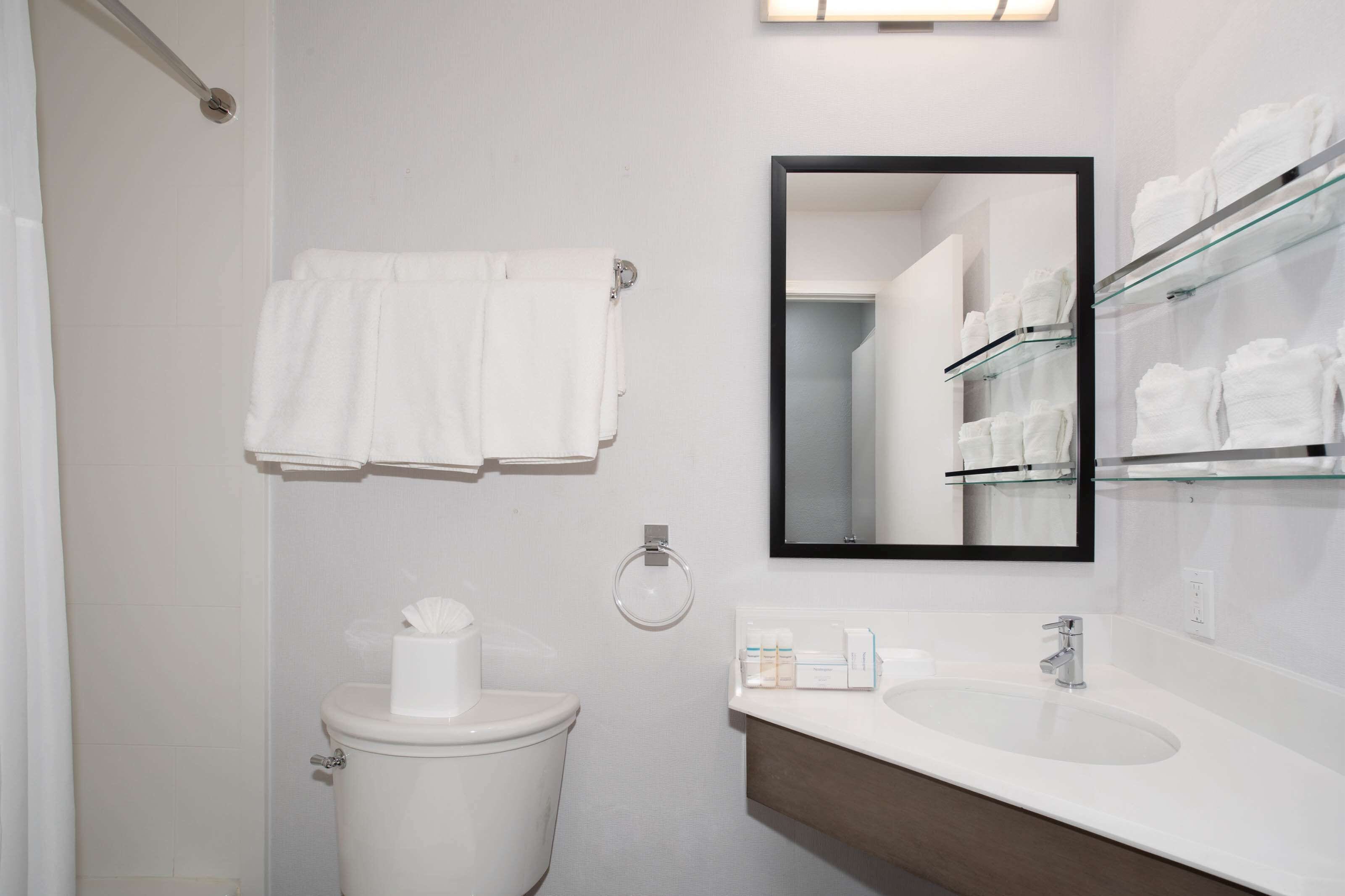 suite | bathroom | combined shower/bathtub, free toiletries, bathrobes, towels