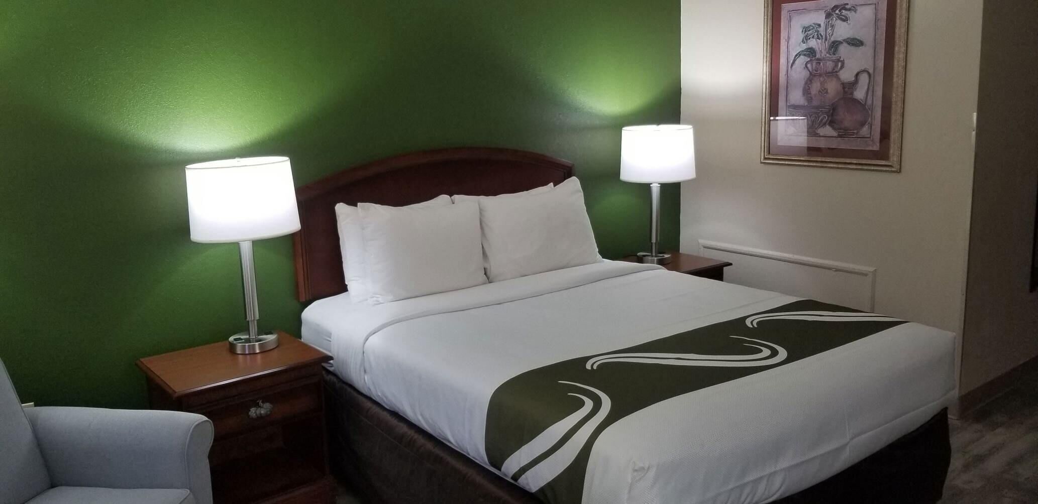 Desk, iron/ironing board, free cribs/infant beds, rollaway beds