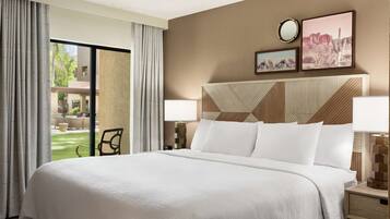 1 bedroom, premium bedding, pillowtop beds, in-room safe