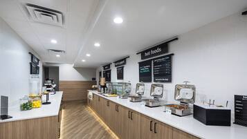 Daily cooked-to-order breakfast for a fee
