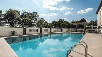 Seasonal outdoor pool