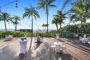 2 outdoor pools, cabanas (surcharge), pool umbrellas at B Ocean Resort Fort Lauderdale Beach