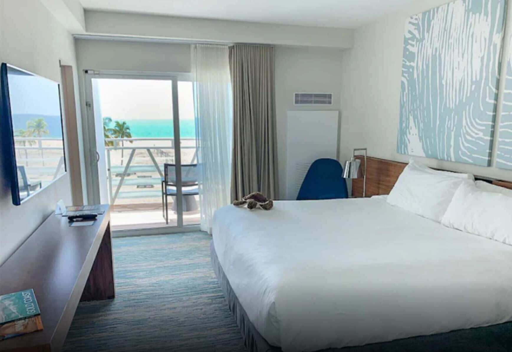 Premium bedding, down duvets, pillow-top beds, in-room safe