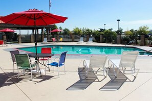 Seasonal outdoor pool