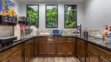 Free daily full breakfast