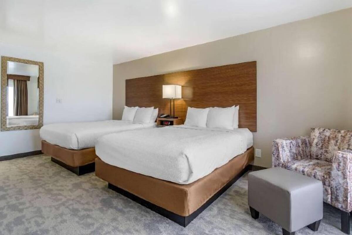 Desk, iron/ironing board, free cribs/infant beds, free wired internet