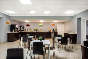 Free daily full breakfast