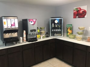 Free daily full breakfast