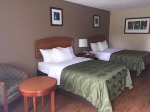 Standard Room, 2 Double Beds, Non Smoking | View from room