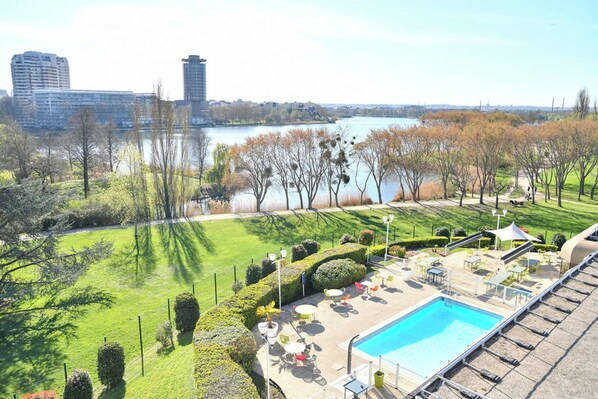 Seasonal outdoor pool