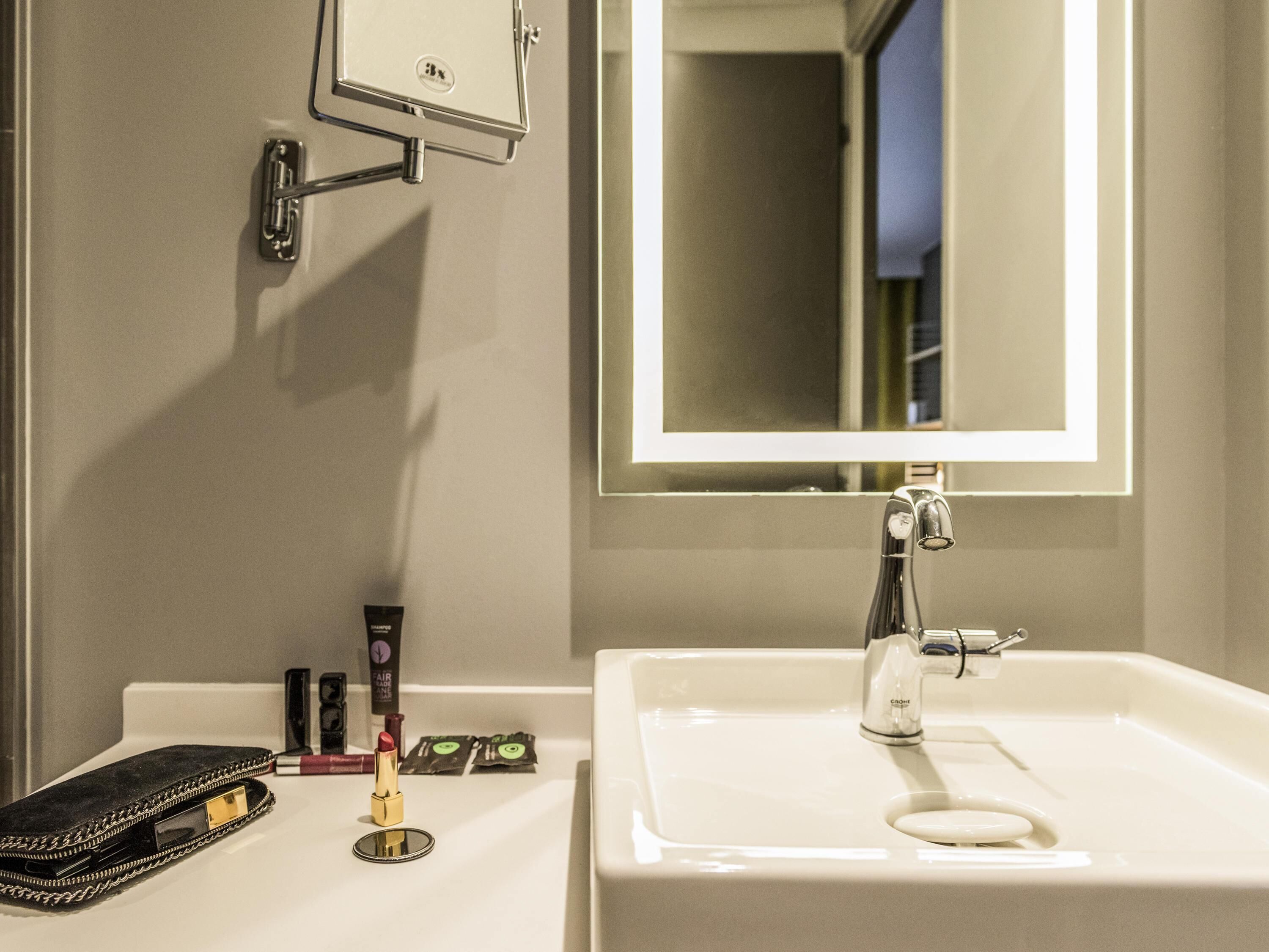 In-room safe, desk, laptop workspace, blackout drapes