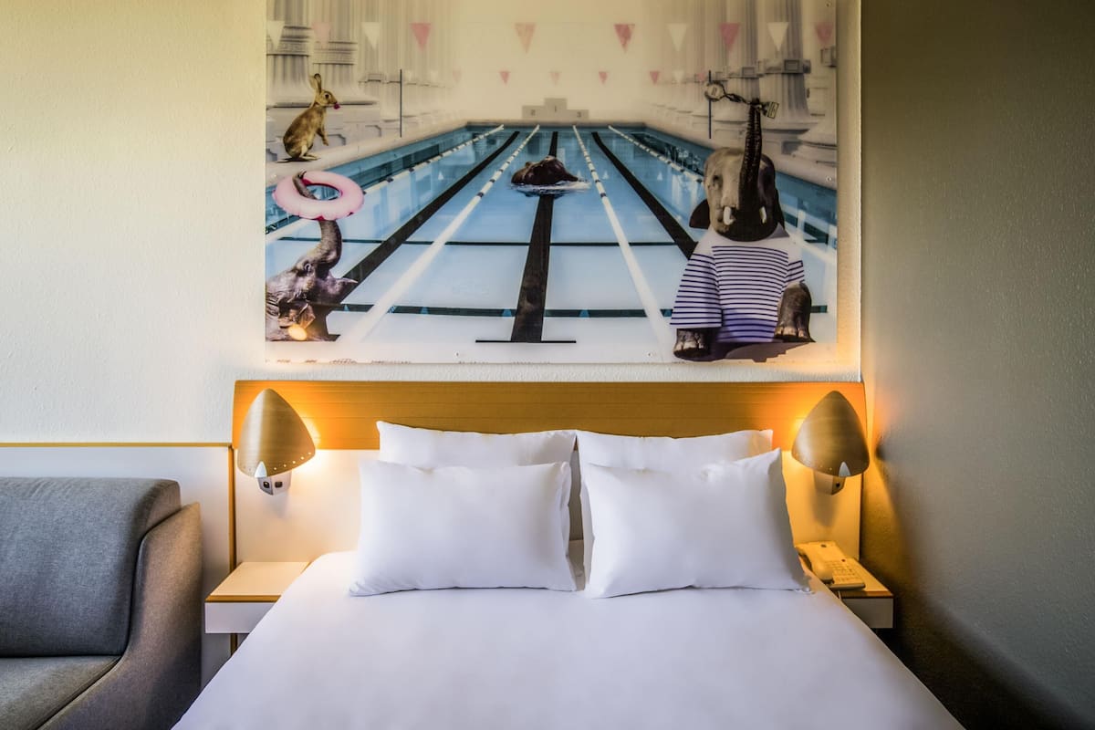 In-room safe, desk, laptop workspace, blackout curtains