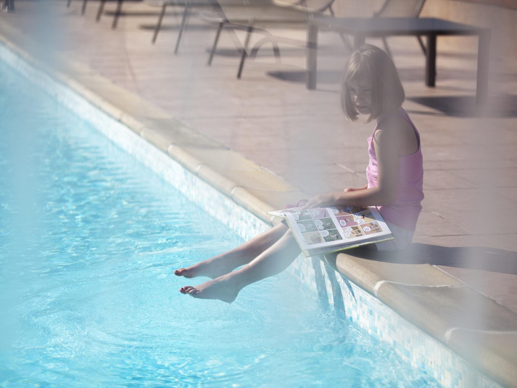 Sæsonbestemt udendørs pool