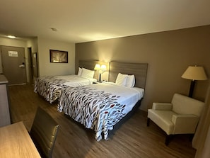 Superior Room, 2 Queen Beds (Smoke Free) | Iron/ironing board, free cots/infant beds, rollaway beds, free WiFi