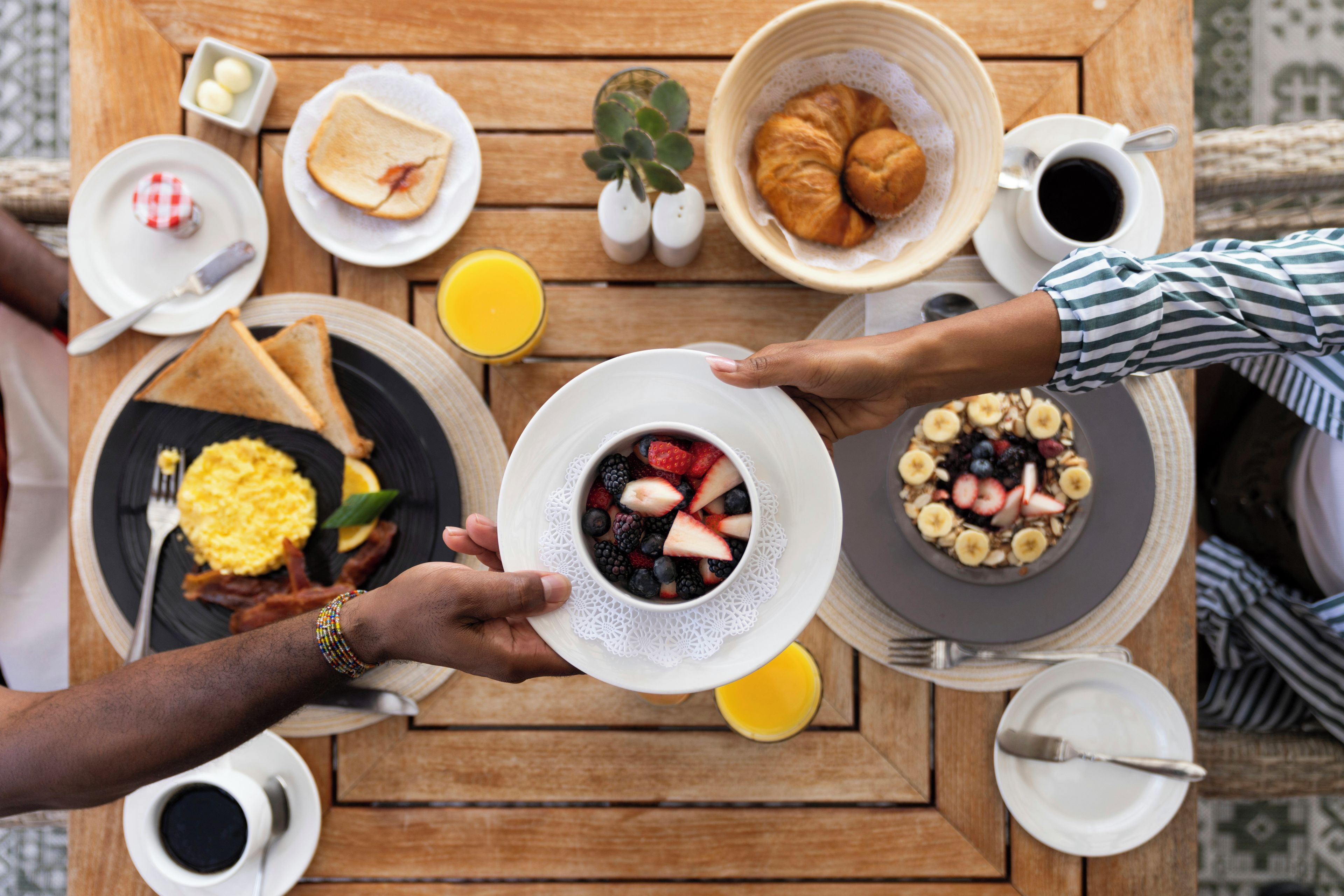 Breakfast area