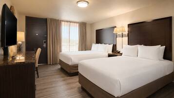Chambre Double Deluxe pour 1 personne, 2 grands lits, non-fumeur