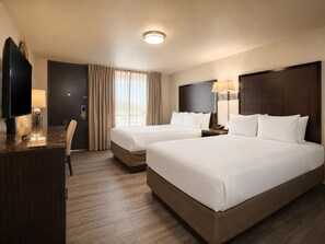 Chambre Double Deluxe pour 1 personne, 2 grands lits, non-fumeur
