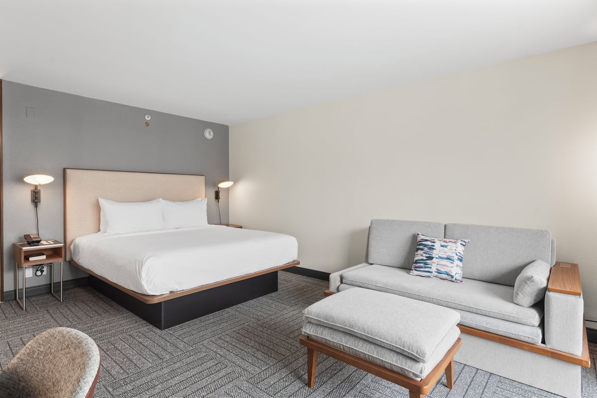 In-room safe, blackout drapes, iron/ironing board