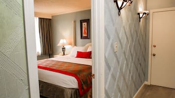 In-room safe, desk, blackout curtains, iron/ironing board