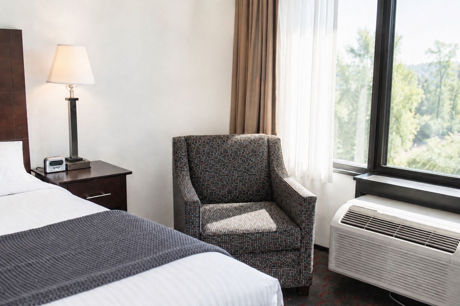 In-room safe, desk, blackout drapes, iron/ironing board