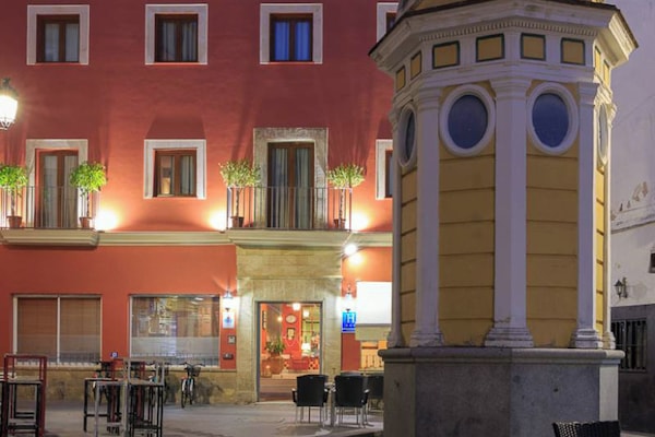 Fachada de la propiedad