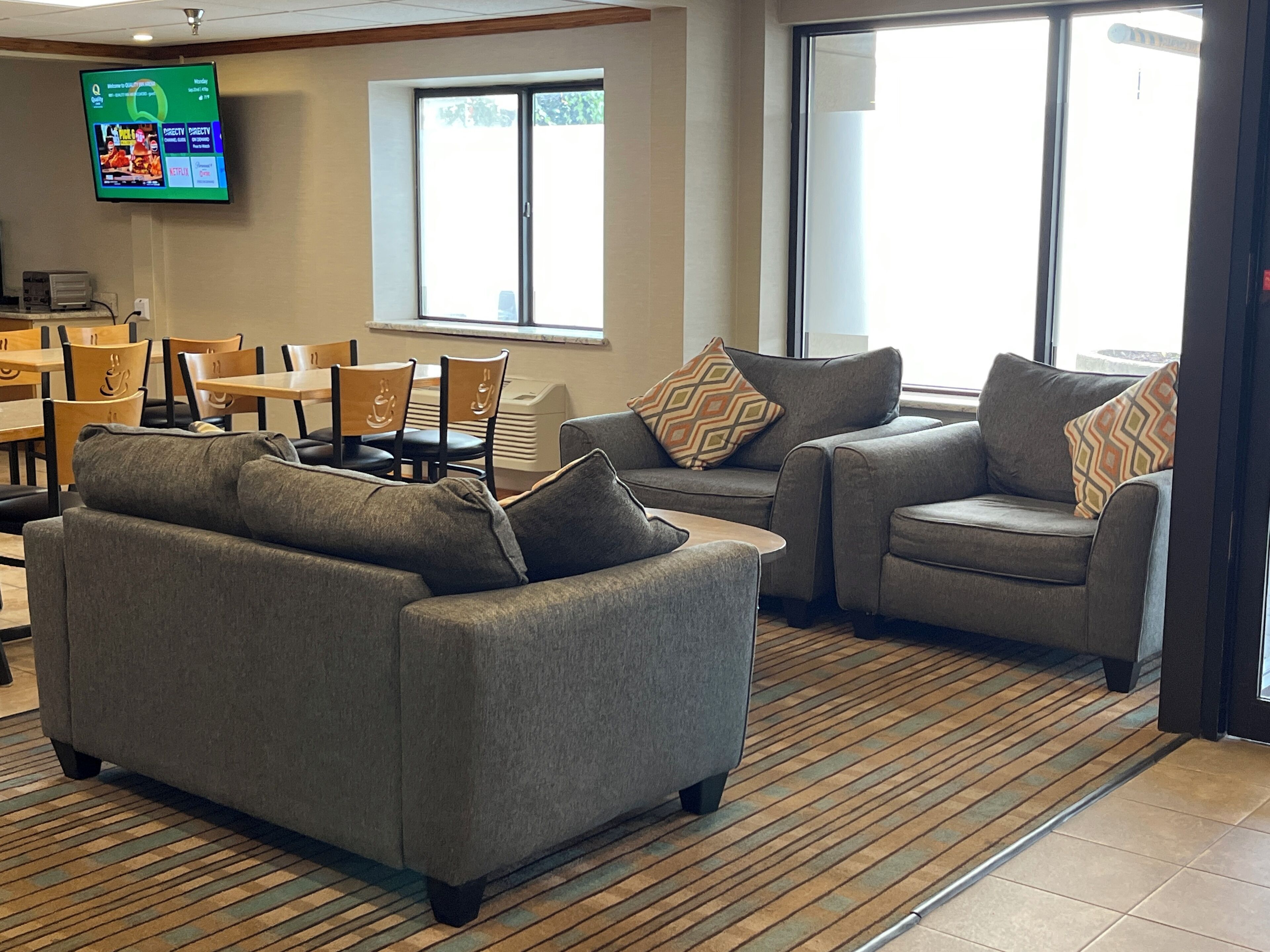 Sitzecke in der Lobby