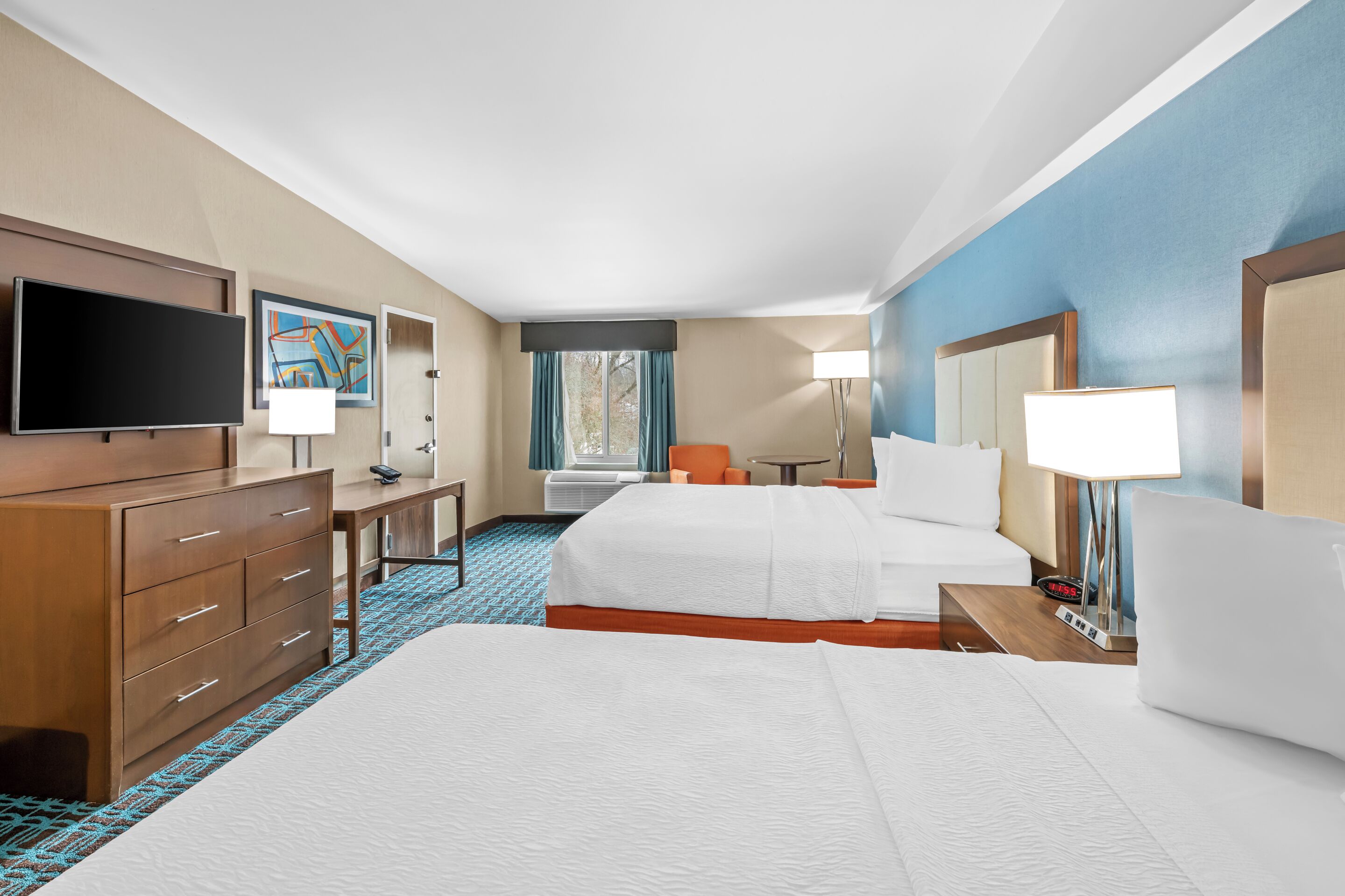 Standard Room, 2 Queen Beds, Non Smoking, Refrigerator (Oversized Room)
