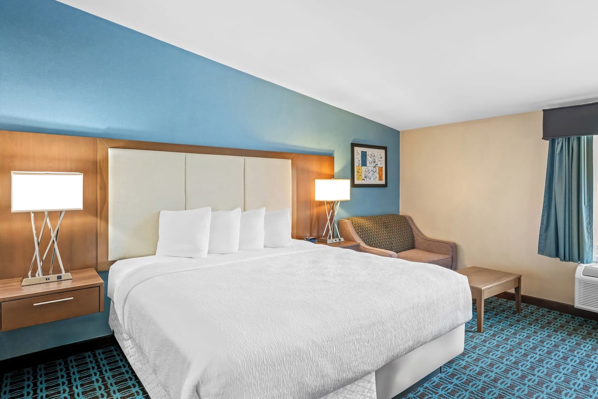 Standard Room, 1 King Bed, Non Smoking, Refrigerator | Premium bedding, in-room safe, individually decorated