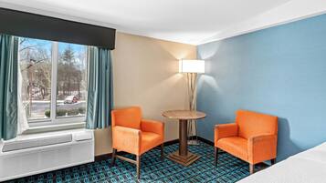 Standard Room, 2 Queen Beds, Non Smoking, Refrigerator (Oversized Room) | Premium bedding, in-room safe, blackout drapes, iron/ironing board