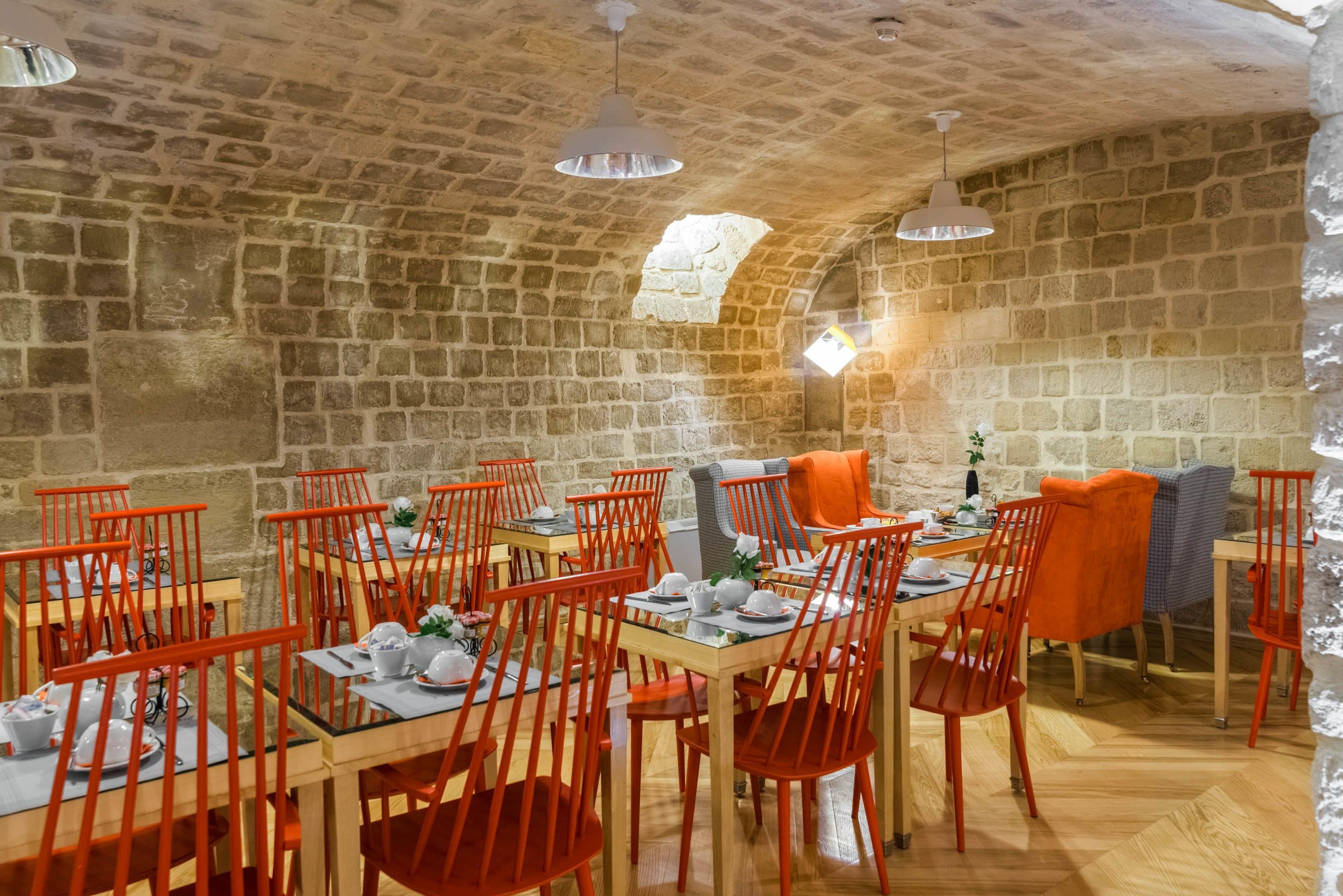 daily buffet breakfast (eur 14 per person)